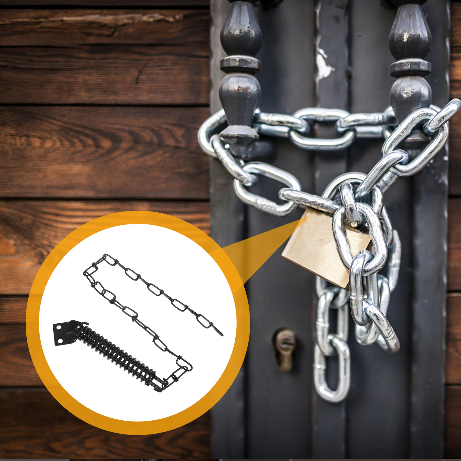 1 комплект цепи для дверного з – обзор и цена Security Chain Door